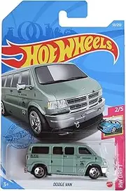 Hot Wheels Dodge Van, [Green] 50/250 Drift 2/5