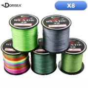 DORISEA BLADE 8 Strands 300M 500M 1000M PE Extreme Braided Fishing Line 10-100LB