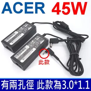 宏碁變壓器-ACER 19V,2.37A,45W,R7-371,R7-372,V3-331,V3-371,AO1-131,SW5-173P,SW5-271,R5-471T