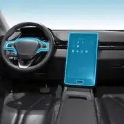 Car Interior Film Dashboard Piano Board Shift Center Console Anti-Scratch Transparent TPU Protection Film Accessories，for Xpeng G3 2019-2025 (Style for LHD)