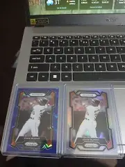 Eddie Murray 2024 Prizm SSP Silver And Blue Cracked Ice - Baltimore Orioles 2x