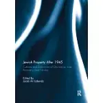 JEWISH PROPERTY AFTER 1945: CULTURES AND ECONOMIES OF OWNERSHIP, LOSS, RECOVERY, AND TRANSFER