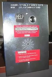 Dialink Elevator Emergency Phone, ADA Compliant, Flush Mount