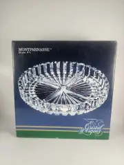 Cristal d’Arques France Genuine Lead Crystal Glass Montparnasse Relish Tray 9"