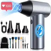 300,000 RPM Portable Compressed Air Duster – Your Ultimate Cleaning Tool!