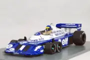 1/18 Spark Tyrrell Ford P34 / Ronnie Peatanson 1977 Italian Gp Minicar