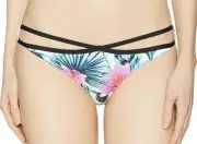 NWT Rip Curl Junior's Palms Away Luxe Hipster Bikini Bottom, White Size L