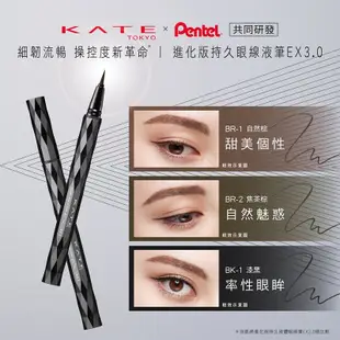 ☄️公司貨 速出 ☄️佳麗寶 KATE 凱婷 進化版持久液體眼線筆  EX 3.0 四色可選【💖潤娥愛Shopping💖