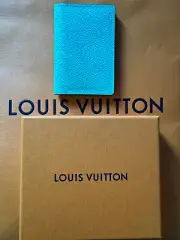 Louis Vuitton TAIGARAMA Miami GREEN Pocket Organiser Wallet NEW AUTHENTIC LV