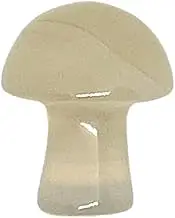 Crystal Mushroom, 2cm, Banded Agate, One Size