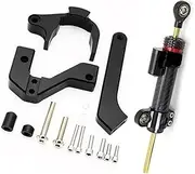 ZUXIM for VSETT, 10+ Spare Electric Scooter Directional Carbon Fiber Electric Scooters Damper Kit(Black 1 Set1)