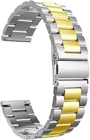 [YHMOO] Stainless Steel Watch Bands for Moonswatch,Metal Watch Strap Compatible with Omega X Swatch Moonswatch Speedmaster Watch,Quickly Release Swatch Omega Replacement Band -20mm