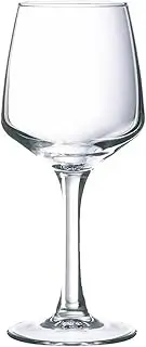 [Arcoroc] ARC C3572 Linéal Red Wine Goblet, Wine Glass, 250 ml, Glass, Transparent, Pack of 6