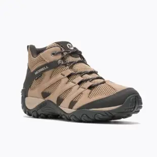 【MERRELL】ALVERSTONE MID GORE-TEX 防水中筒戶外登山鞋 奶茶棕 男(ML135445)