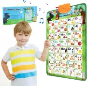 Peeokuo Alphabet Wall Chart for Toddlers 1-3 Abcs & 123S Kids Learning Toy | ...