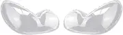 Car Headlight Shell Lamp Shade Transparent Cover Headlight Glass Head Light Lamp Lens Cover,Compatible With 2003-2007