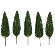 Enhance Your Architecture Scenery with 5 16CM Model Pine Trees for HO Scale