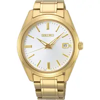 在飛比找PChome24h購物優惠-SEIKO 精工 CS 時尚石英手錶-金/39mm 6N52