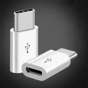 Micro USB Female to USB Type-C Male Converter OTG Adapter for Cable, Android