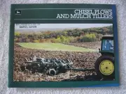 1985 JOHN DEERE CHISEL PLOWS & MULCH TILLERS 24 PAGE BROCHURE NICE