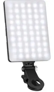 Neewer LED Video Conference Light Kit with Front & Rear Clip for Smartphone