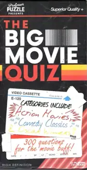 The Big Movie Quiz Game, NEW 300 Trivia Questions, Comedy, Oscar,Action,Age 12 +