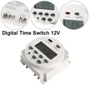 DC 12V 16A LCD Digital Timer Switch Electronic Power Programmable Time Relay
