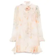 [ZIMMERMANN] Crush Flower Mini Dress