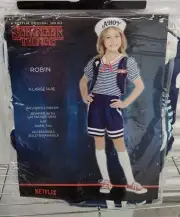Girls Stranger Things Scoops Ahoy Robin Cosplay Costume Size XLarge 14-16