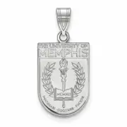 SS Univ of Memphis Large Crest Pendant