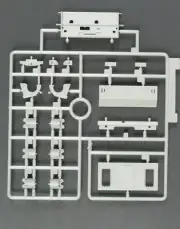 Dragon 1/35th Scale Flakpanzer IV Ostwind Parts Tree B from Kit No. 6550
