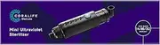 Coralife Aquarium Fish Tank Marine Salt Water Turbo-Twist UV Sterilizer, Mini, for BioCubes