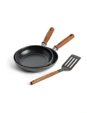 [GreenPan] Mayflower Pro 3 Piece Cookware Set in Charcoal Grey
