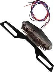 ZUNOXAZ Led Tail Light for Motorcycles Universal Fit Tail Light Brake Light Running Light Easy Install Weatherproof Design