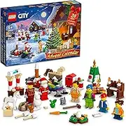LEGO City 2022 Advent Calendar 60352 Building Toy Set for Kids, Boys and Girls Ages 5+; Includes a City Playmat and 5 City TV Characters (287 Pieces) 6379687