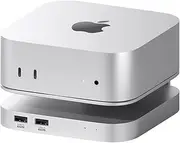 [Hagibis] Mac mini M4 Hub & Stand with 40Gbps SSD Enclosure, 3 in 1 USB Type-C Docking Station with 40Gbps M.2 NVMe SSD Case, USB2.0 * 3, 3.5mm Jack AUX (MC60 Pro)