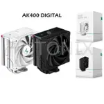 ♞,♘,♙DEEPCOOL AK400 DIGITAL CPU 空氣冷卻器單塔 4 熱管適用於 LGA1700/1200