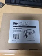DIGITAL WATCHDOG JUNCTION BOX For Fixed Lens Vandal Some Camera DWC-MV9JUNC