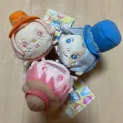 ONE PIECE Mugimugi Beanbag Luffy Sabo Ace Pastel
