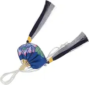 BUTIFULSIC Empty Sachet Portable Sachets Chinese Sachet Bag Empty Scent Pouch Small Bags Dried Lavender Bags Sachet Empty Bags Packing Sachet Sachet Bags Packing Bags Blue Fabric