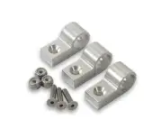 Fits 3/16in Mach. Alum Clamp Clear