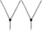 [NIYANGLE] 2pcs Adjustable Boys Y-back Suspenders Piano Pattern Elastic Clip Braces for Boys and Girls and Practical for School and Outdoor Activities
