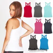 AUGUST - Ladies 100% Cotton T-Back Singlet