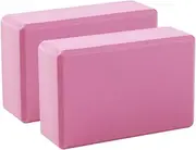 OSOLADY Yoga Blocks Thick Exercise Mats High Density Foam Yoga Props for Balance Stability Flexibility for Pilates
