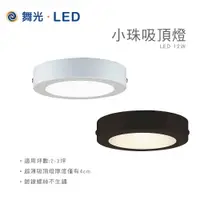 在飛比找樂天市場購物網優惠-舞光 12W 小珠吸頂燈 LED吸頂燈 LED 圓石吸頂燈 