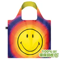 在飛比找momo購物網優惠-【LOQI】彩虹笑臉(購物袋.環保袋.收納.春捲包)