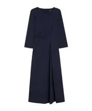 Fluid jersey dress S,XS navy blue