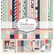 FANCY PANTS "TRENDSETTER" PAPER KIT 12X12 SCRAPJACK'S PLACE
