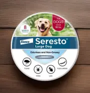 AUTHENTIC, SEALED Seresto Large Dog Flea And Tick Collar • 8 Months Protection