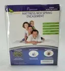 Four Seasons Essentials Premium Queen Mattress/Box Spring Encasement-Waterproof